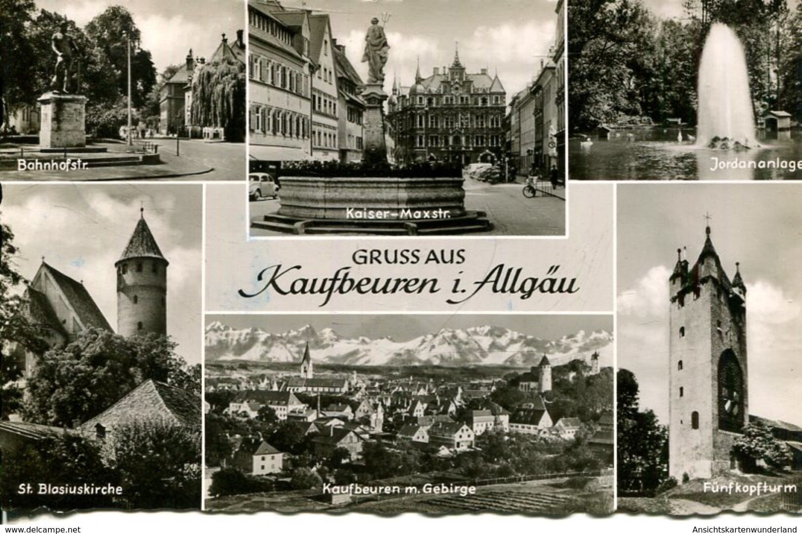 006356  Gruss Aus Kaufbeuren I. Allgäu  1956 - Kaufbeuren