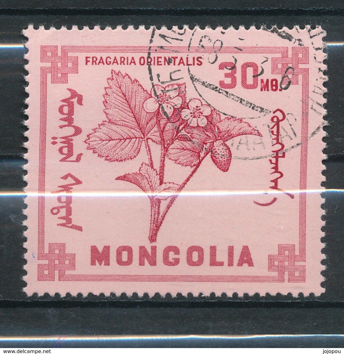 N° Yv 337 - Fleurs - Mongolie