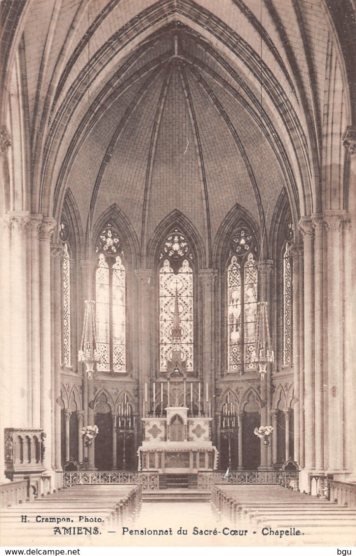 Amiens (80) - Pensionnat Du Sacré Coeur - Chapelle - Amiens