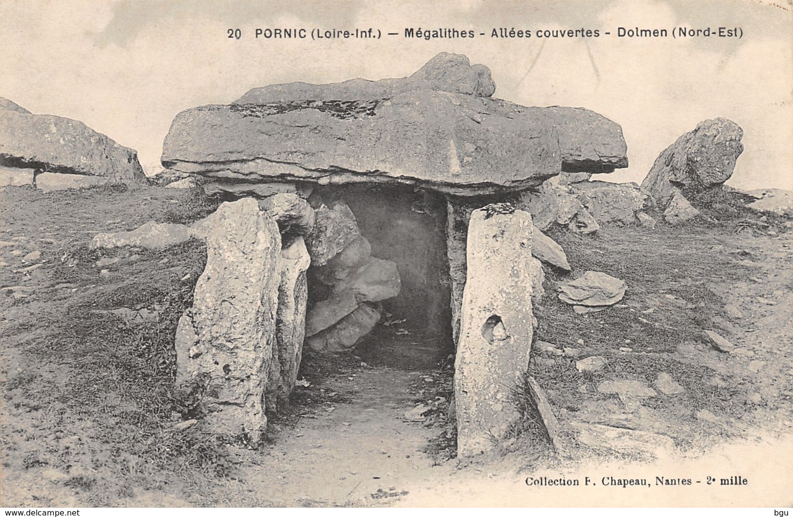 Pornic (44) - Mégalithes - Allées Couvertes - Dolmen - Pornic