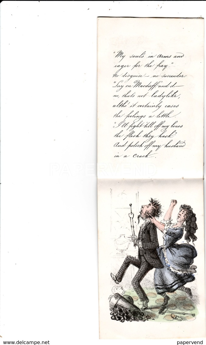 Interesting Diary Of Two Young People Illustrated 1860s Egc255 - Altri & Non Classificati