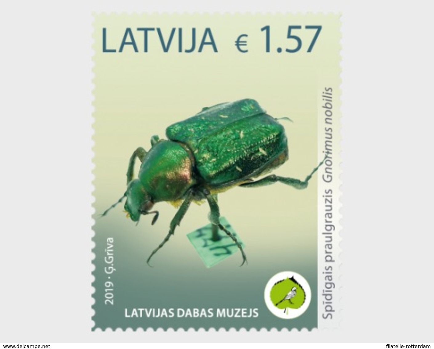 Letland / Latvia - Postfris / MNH - Natuurhistorisch Museum 2019 - Letland