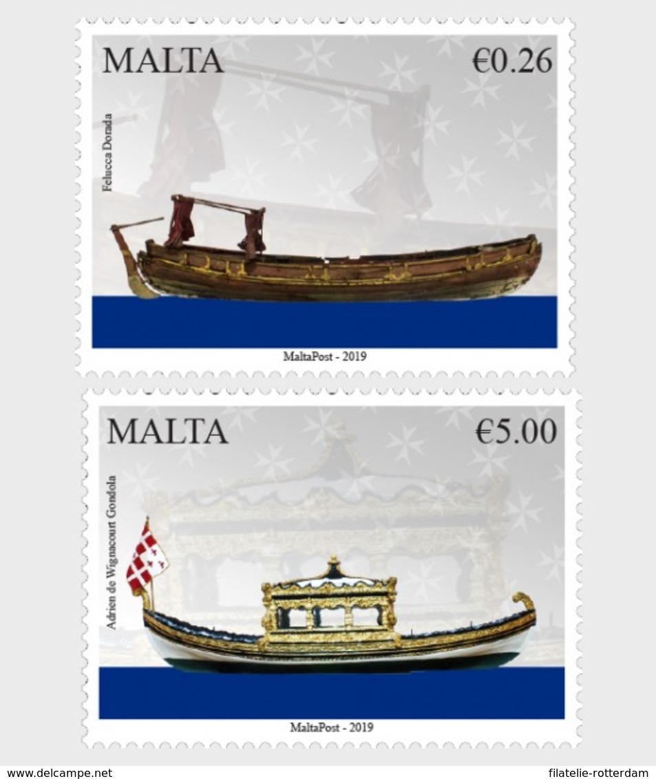 Malta / Malte - Postfris / MNH - Complete Set Schepen 2019 - Malta