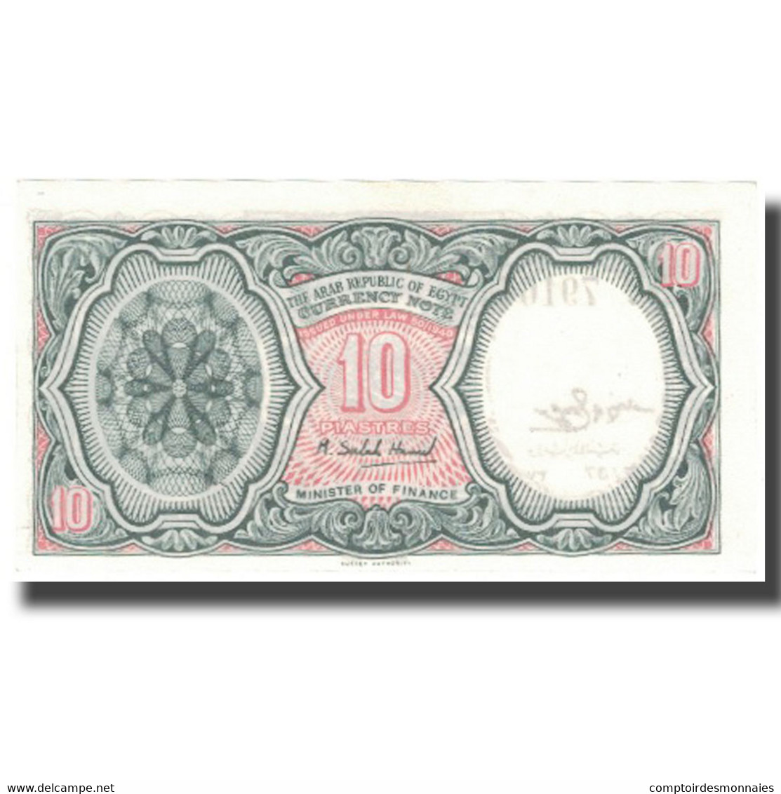 Billet, Égypte, 10 Piastres, KM:175a, NEUF - Egypte