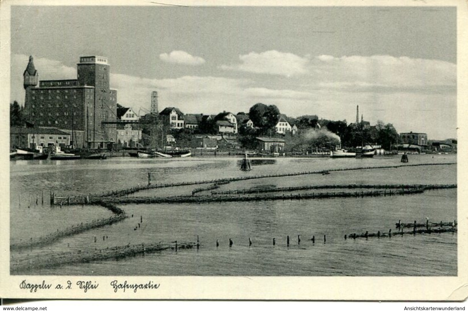 006366  Kappeln A. D. Schlei - Hafenpartie  1940 - Kappeln / Schlei