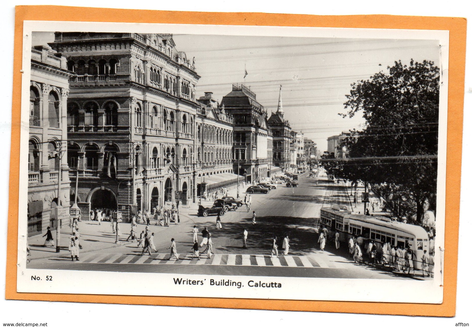 Kolkata Calcutta India Old Postcard - India