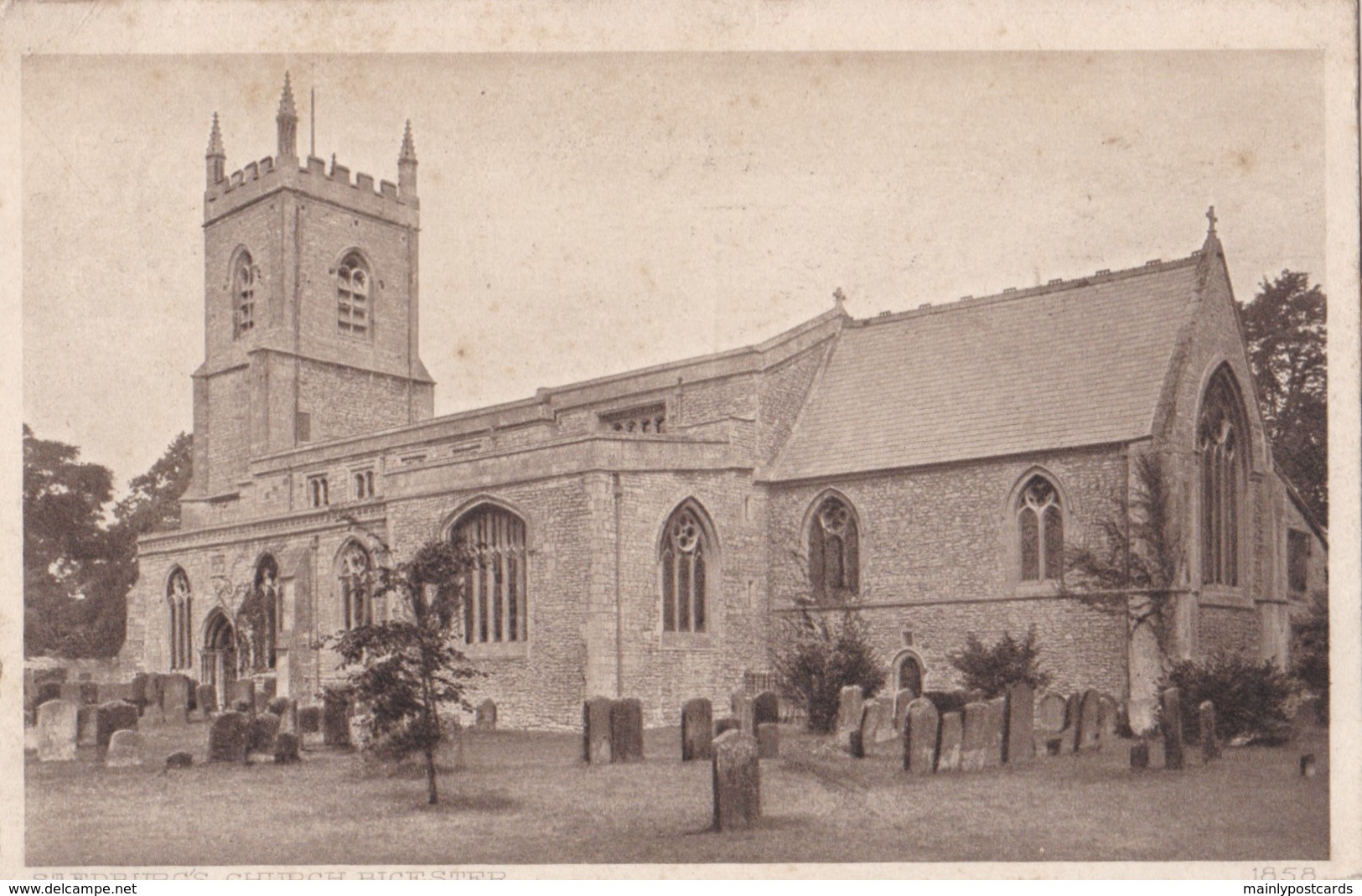 AR11 St. Edburg's Church, Bicester - Local Publisher - Autres & Non Classés