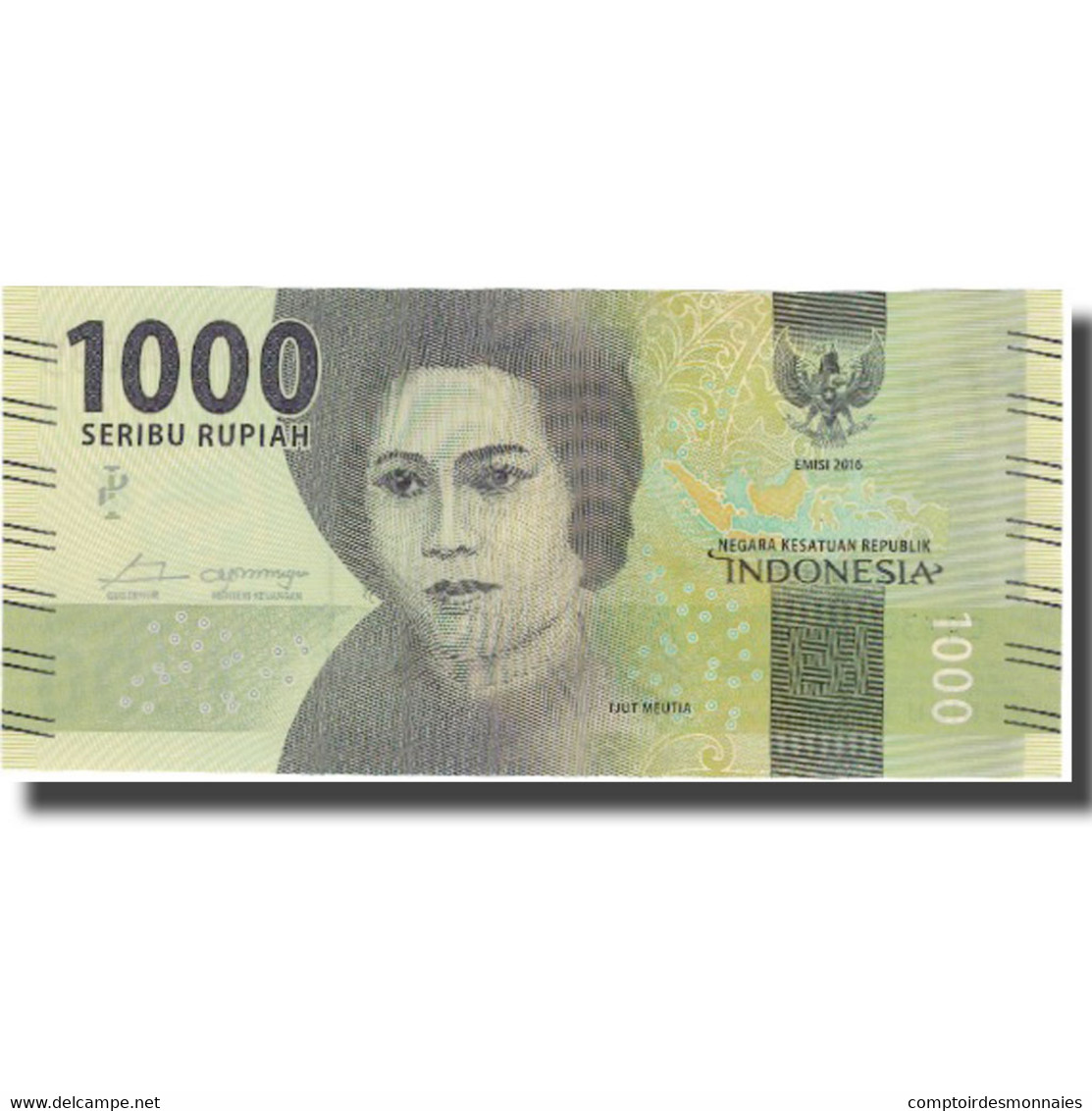 Billet, Indonésie, 1000 Rupiah, 2016, 2016, NEUF - Indonésie