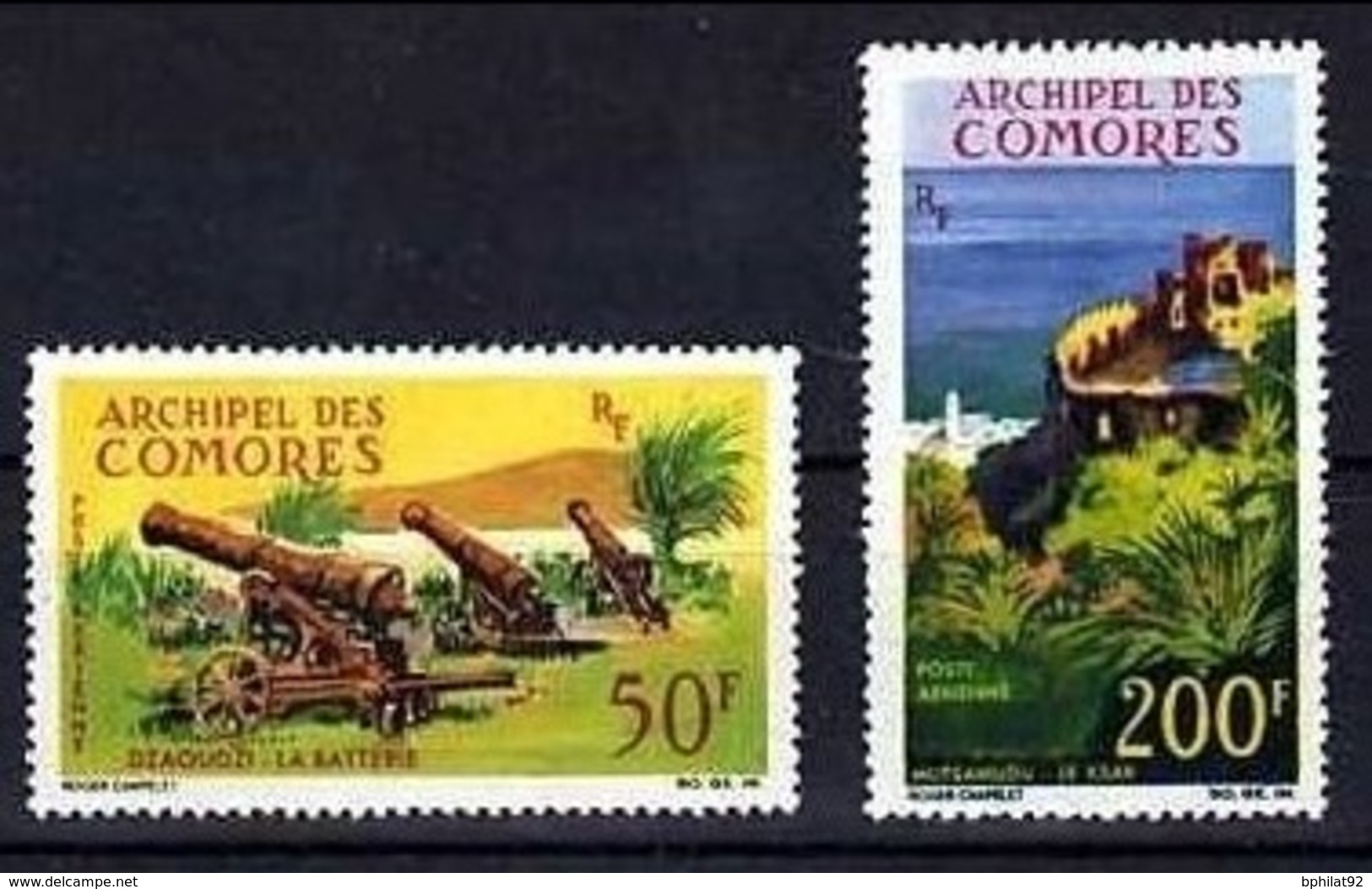 !!! COMORES POSTES AERIENNES N°18/19 NEUVES ** - Posta Aerea