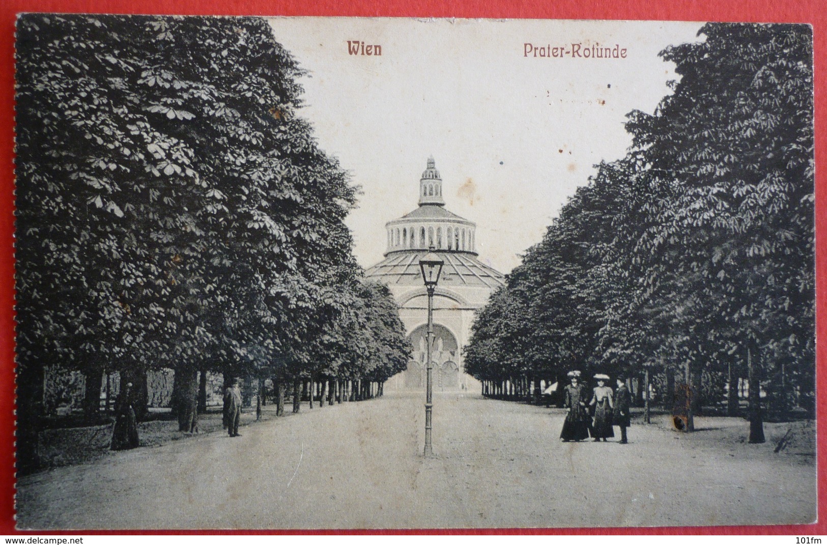 AUSTRIA - WIEN , PRATER- ROTUNDE - Grinzing