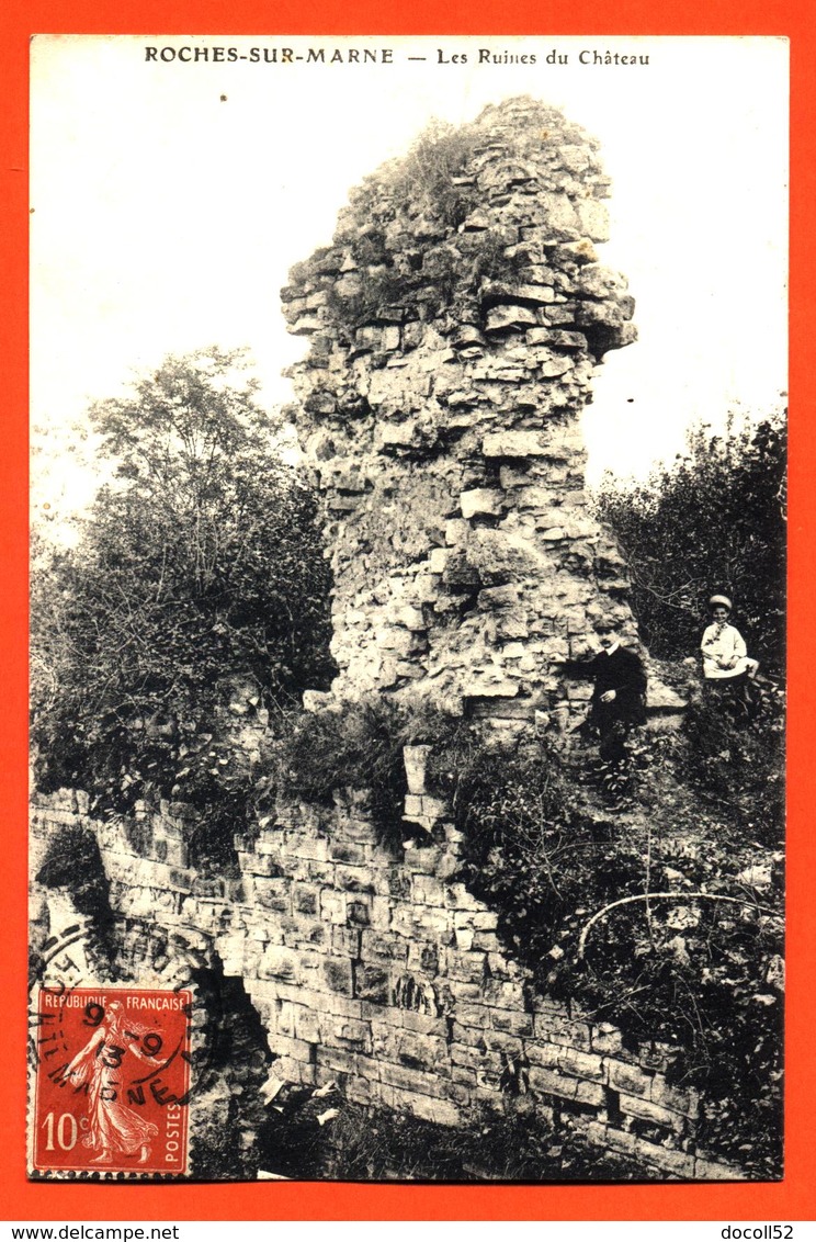 CPA 52 Roches Sur Marne " Les Ruines Du Chateau " - Autres & Non Classés