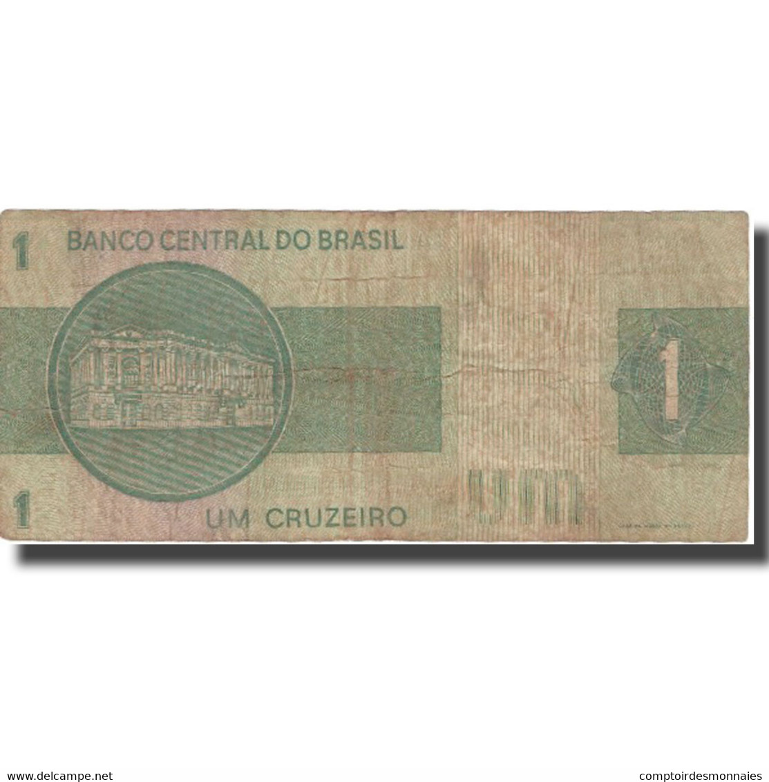 Billet, Brésil, 1 Cruzeiro, Undated (1972-80), KM:191Ab, TB - Brésil