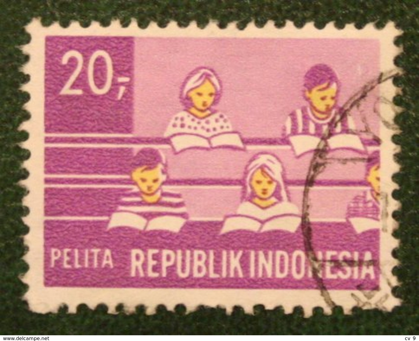 20 R Fünfjahresplan Five-year Development Pla (Mi 649 YT 577) 1969 Used Gebruikt Oblitere Indonesie Indonesien Indonesia - Indonesien