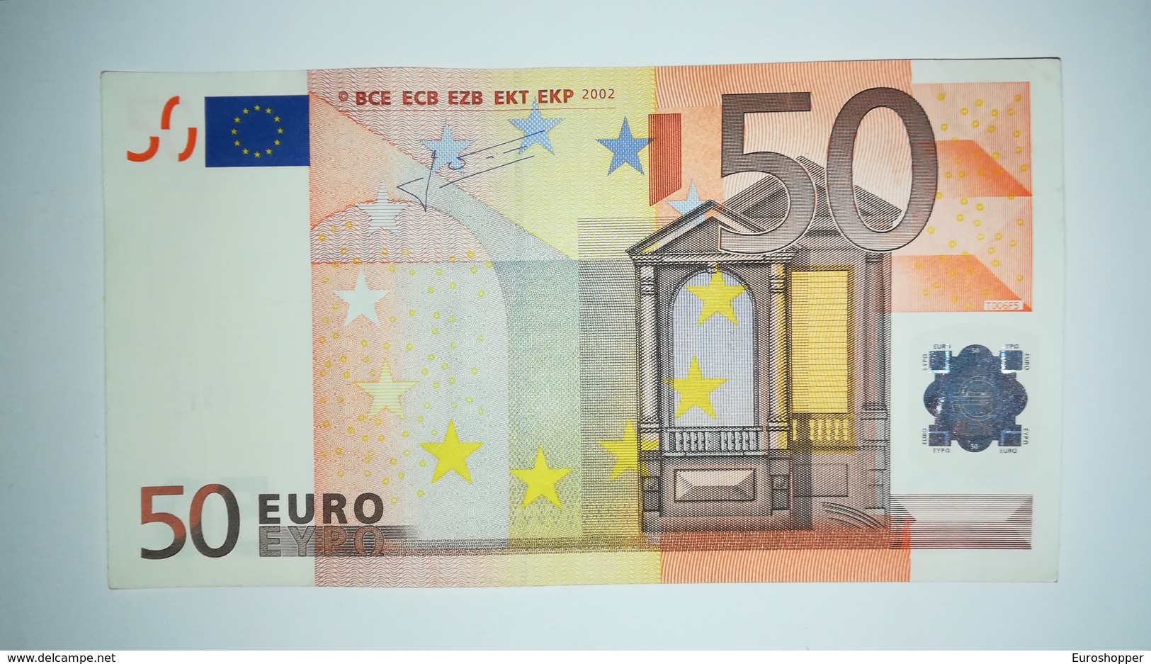 EURO-BELGIUM 50 EURO (Z) T006 Sign TRICHET - 50 Euro