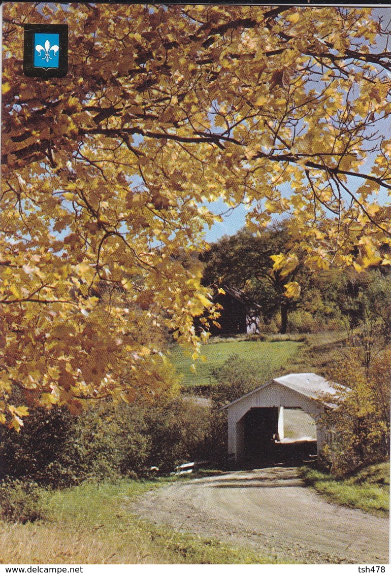 CANADA---QUEBEC--pont Couvert---voir 2 Scans - Autres & Non Classés