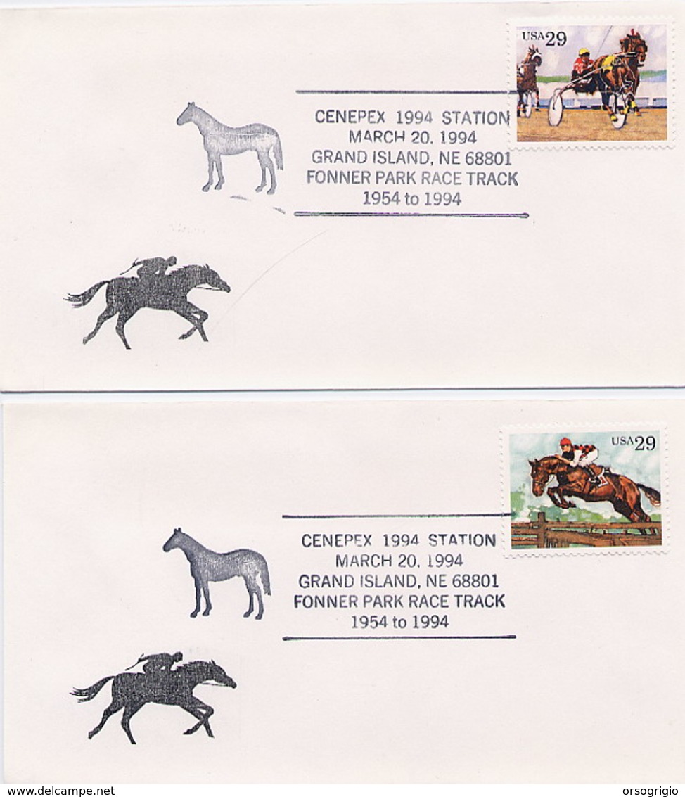 USA - GRAND ISLAND NE - FONNER PARK RACE TRACK  -  EQUITAZIONE FANTINO - Ippica