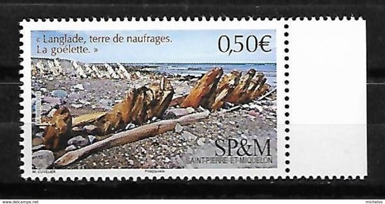 SP & M 2019 - Yv N° 1215 ** - Langlade, Terre De Naufrages - Nuovi