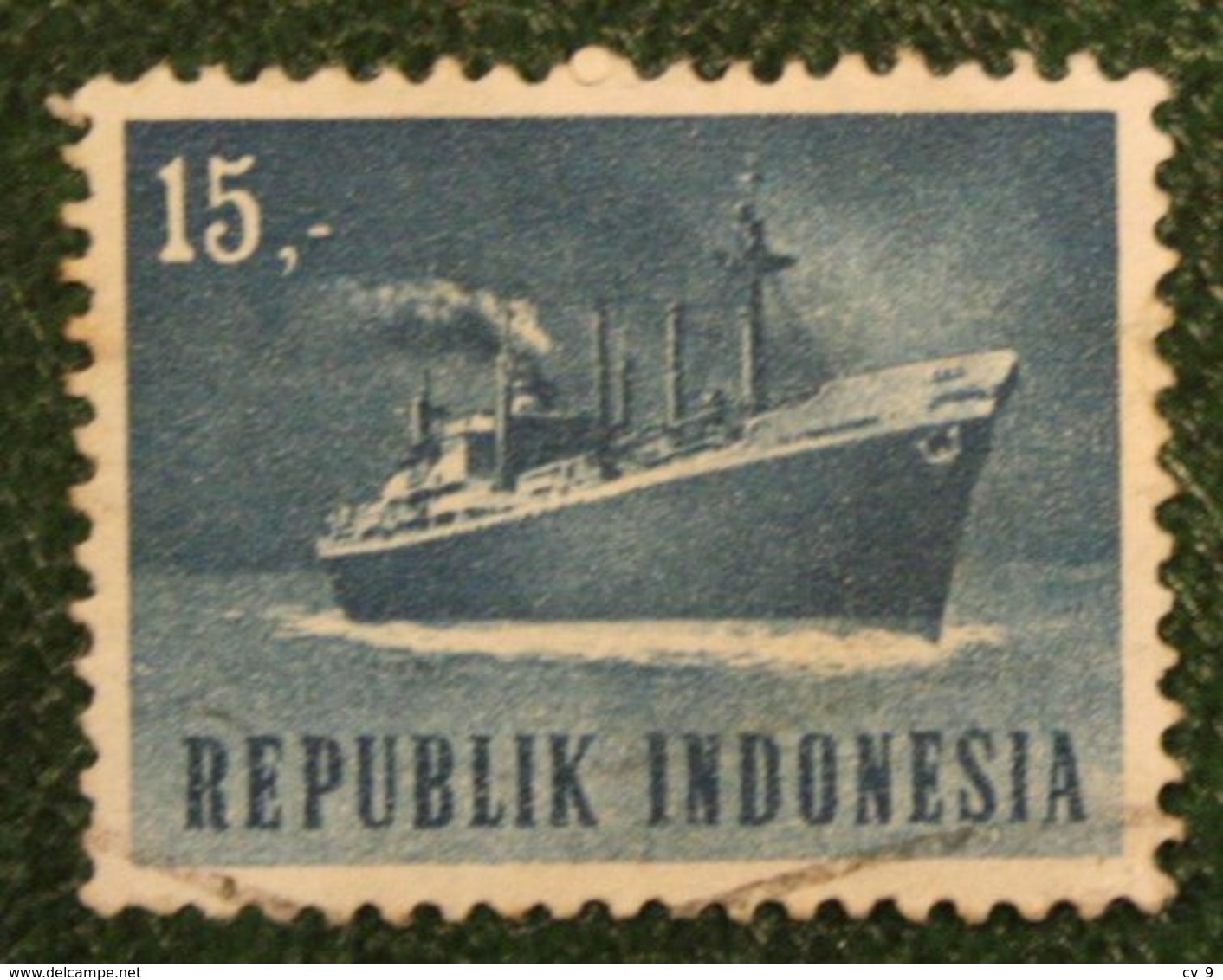 15 R Transport Sam Ratulangi (freighter) (Mi 447 YT -) 1964 Used Gebruikt Oblitere Indonesie Indonesien Indonesia - Indonesien