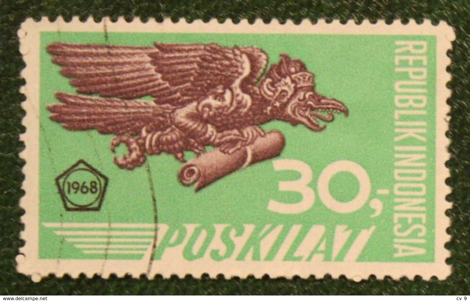 30 R Express Special Delivery (Mi 614) 1968 Used Gebruikt Oblitere Indonesie Indonesien Indonesia - Indonesien