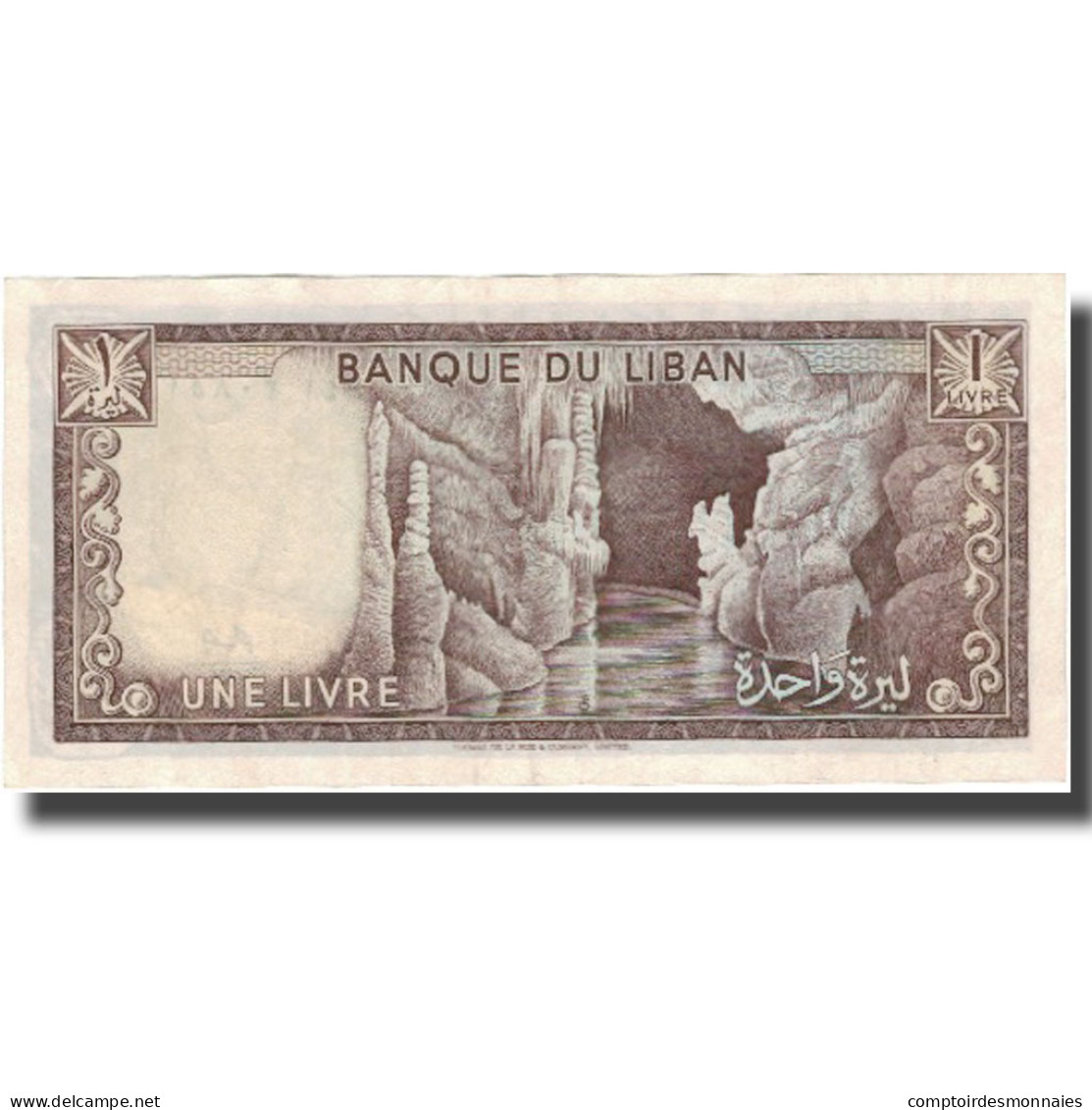 Billet, Lebanon, 1 Livre, 1974, 1974, KM:61b, SUP - Liban