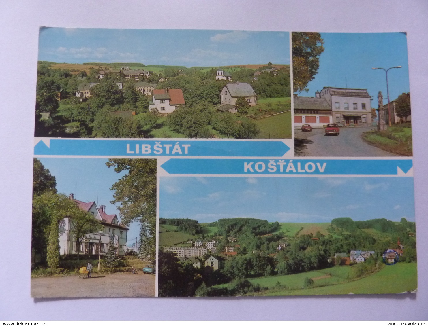 Cartolina Viaggiata "LIBSTAT  KOSTALOV" 1982 - Tsjechië