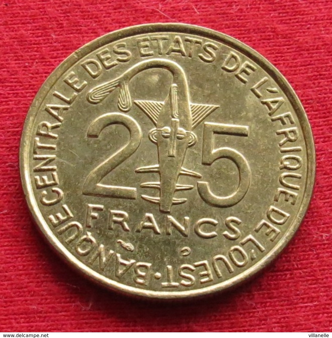West African States 25 Francs 2002 KM# 9  F.A.O. Fao Africa Afrika Afrique - Autres – Afrique