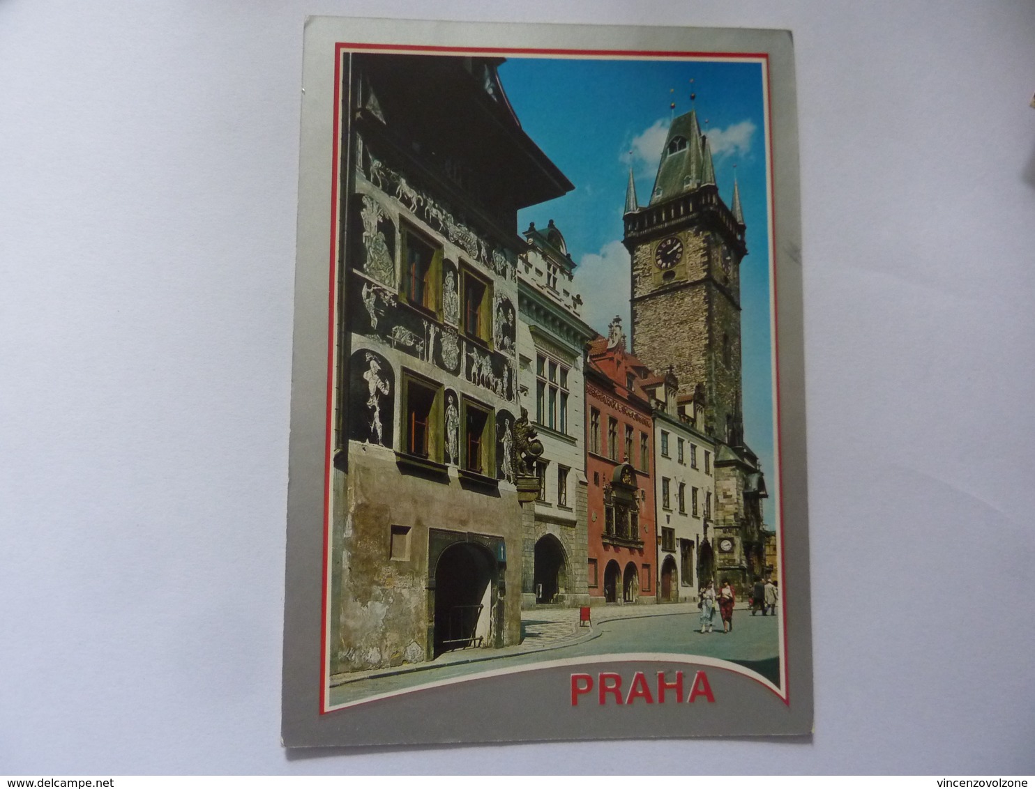 Cartolina Viaggiata "PRAHA" 1989 - Repubblica Ceca