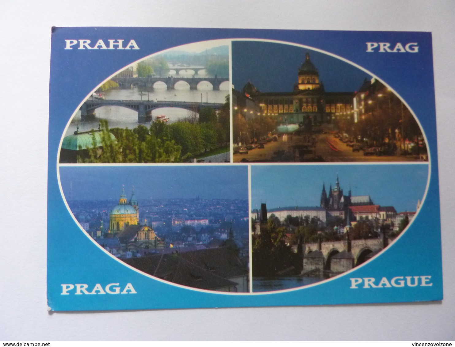 Cartolina Viaggiata "PRAHA" 2000 - Repubblica Ceca