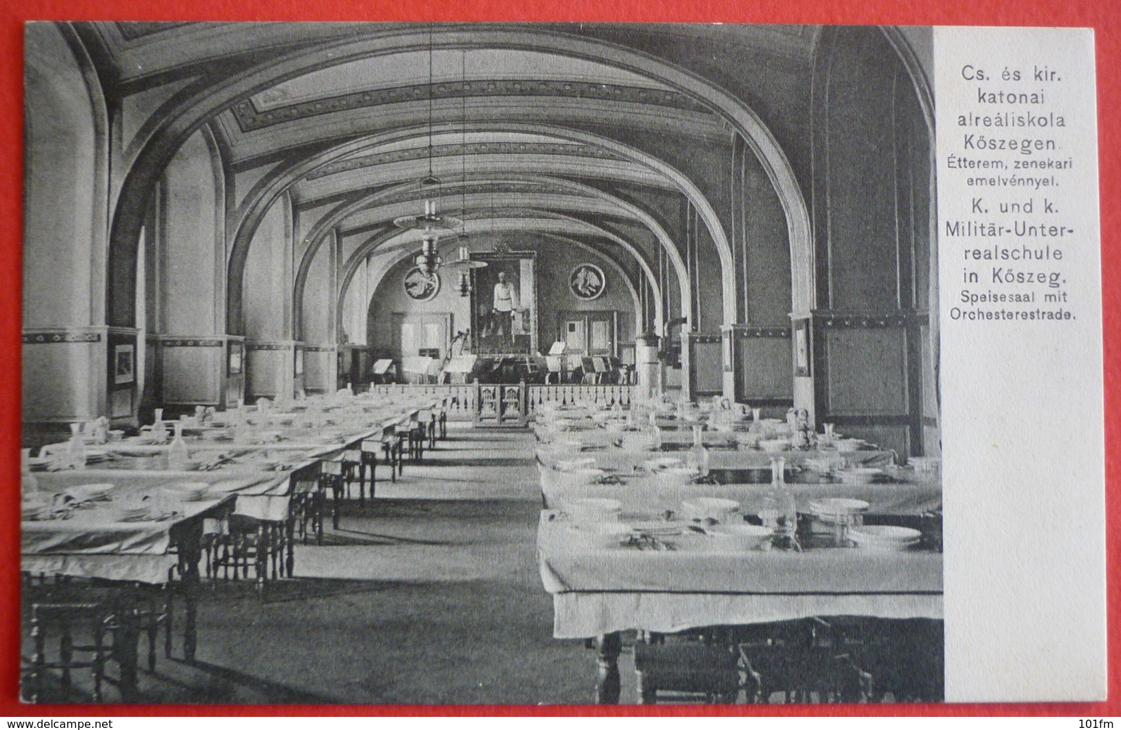 HUNGARY -  K.u.K. MILITAR-UNTERREALSCHULE IN KOSZEG - Hungría