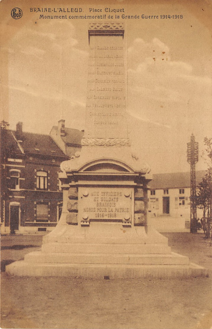 Braine-l'Alleud - Place Cloquet - Monument Commémoratif - Braine-l'Alleud