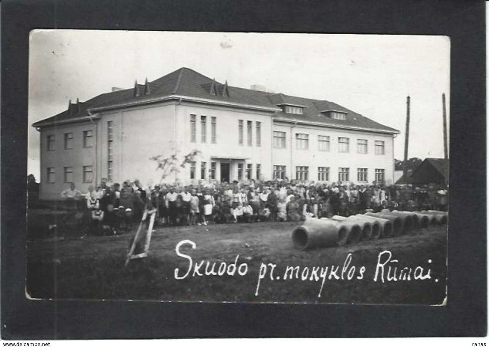 CPA Lituanie Lituania Non Circulé Carte Photo RPPC RUMAI - Lithuania