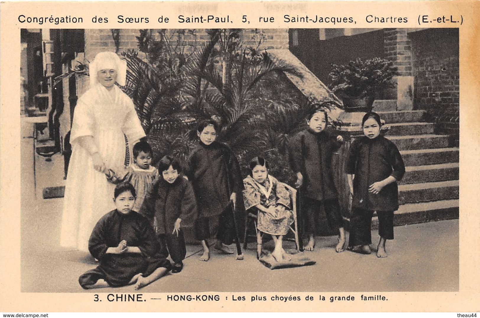 CHINE - HONG-KONG - Congrégation Des Soeurs De Saint-Paul - Les Plus Choyées De La Grande Famille - Bonne Soeur - Chine (Hong Kong)