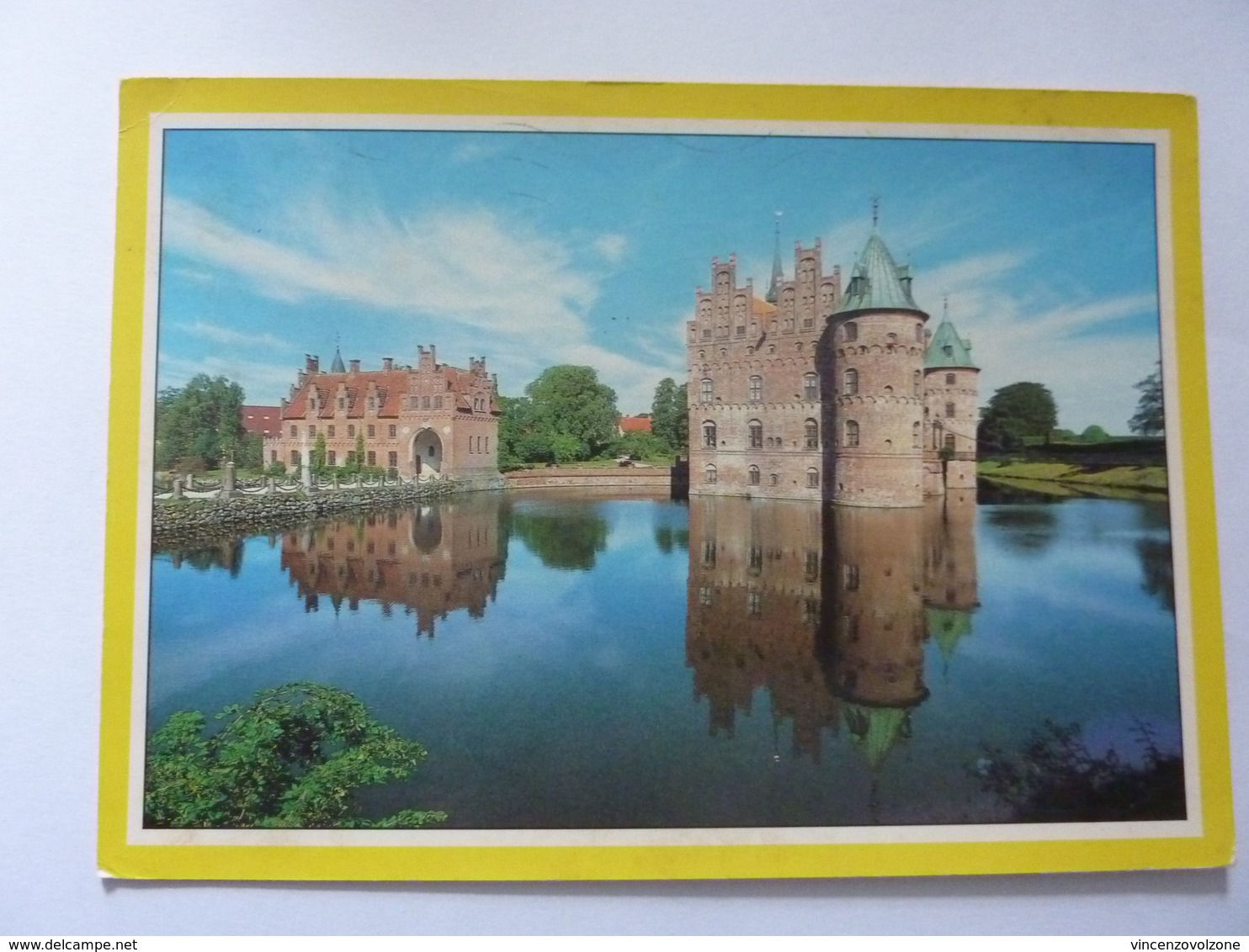 Cartolina Viaggiata "Egeskov Slot" 1994 - Danimarca