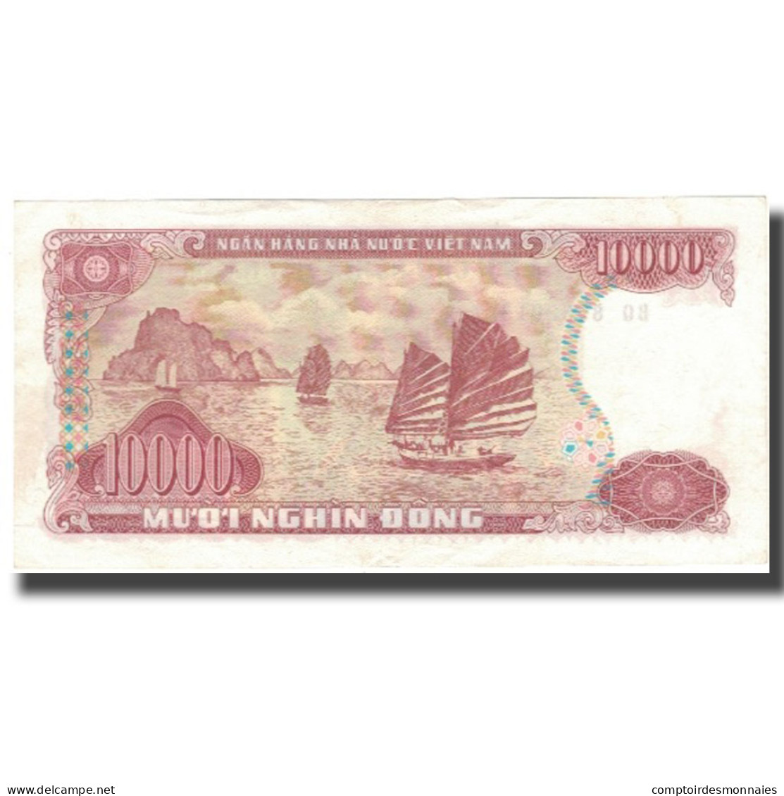 Billet, Viet Nam, 10,000 D<ox>ng, 1993, 1993, KM:115a, TTB+ - Chine