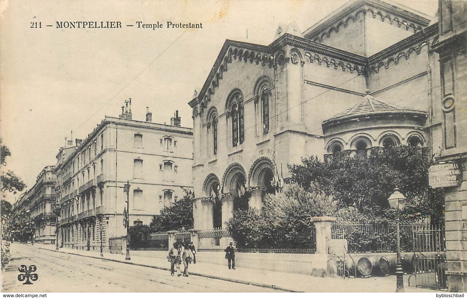 CPA 34 Hérault MONTPELLIER - Temple Protestant - Montpellier