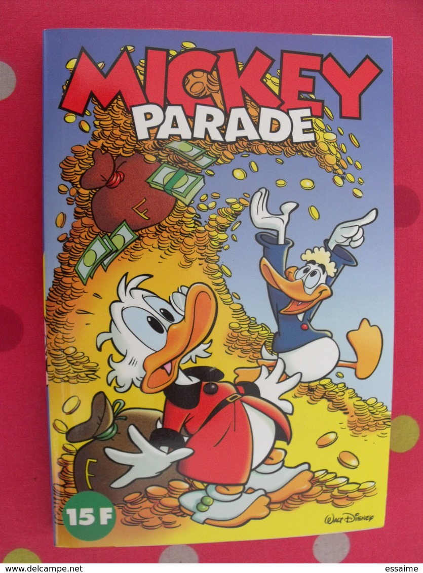 Lot De 6 Mickey Parade.1997-2001. Donald Pluto Minnie. N° 210,219,220,224,230,256 - Mickey Parade