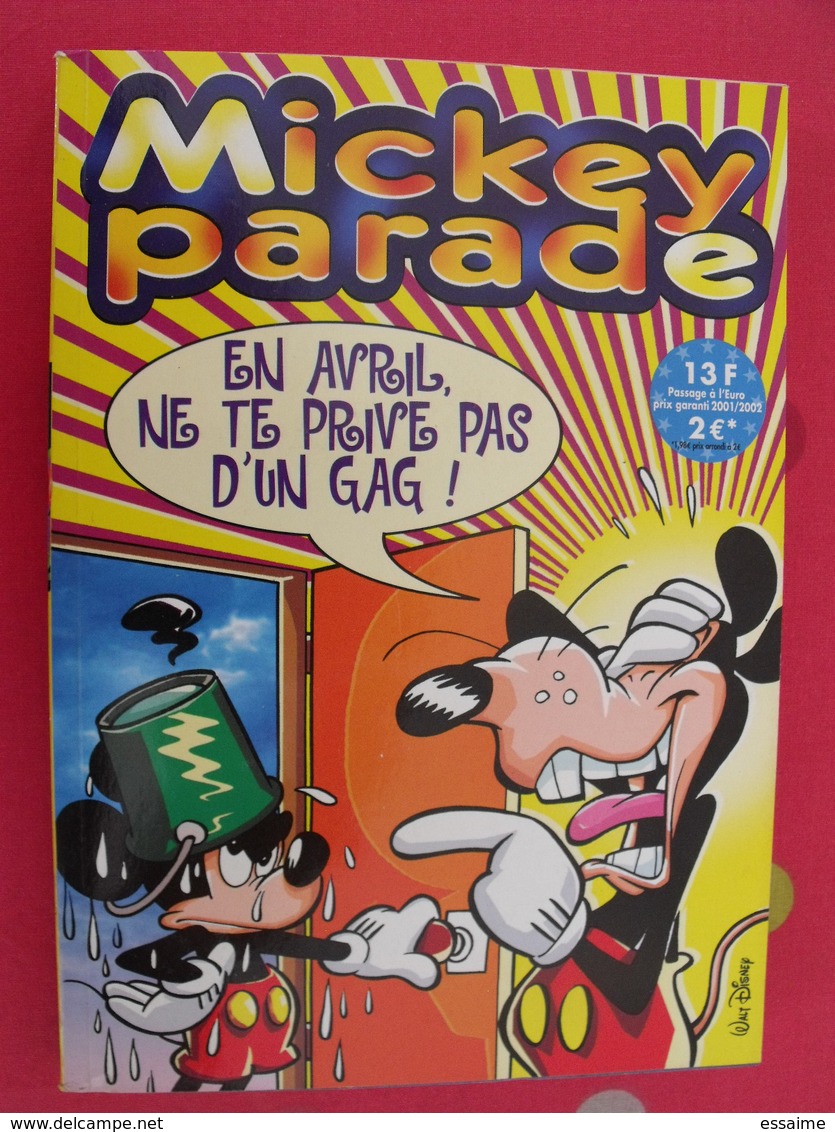 Lot De 6 Mickey Parade.1997-2001. Donald Pluto Minnie. N° 210,219,220,224,230,256 - Mickey Parade