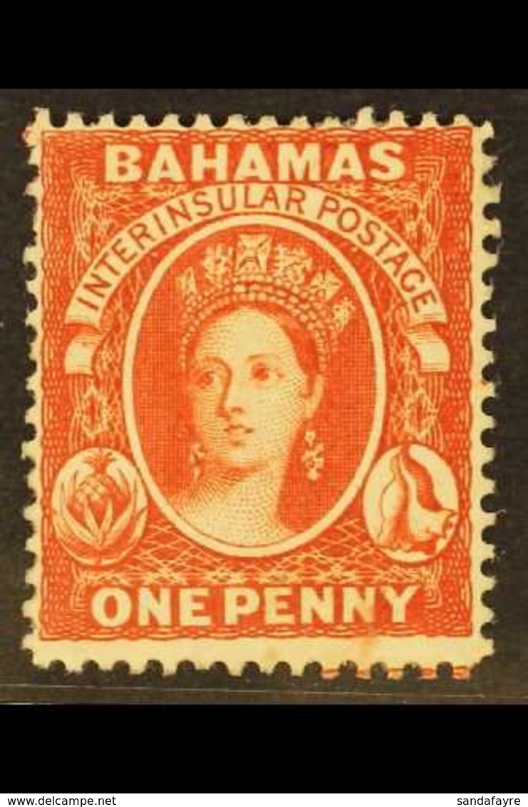 1882 1d Scarlet-vermilion, Perf 14, Wmk Crown CA, Mint With Lovely Fresh Colour. For More Images, Please Visit Http://ww - Other & Unclassified