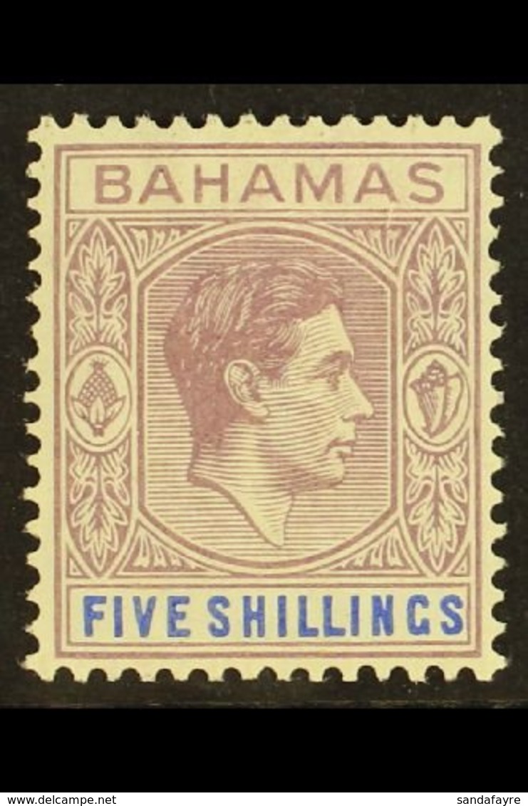 1938-52 5s Lilac & Blue Thick Paper, SG 156, Never Hinged Mint With Usual Streaky Gum & Striking Appearance! For More Im - Autres & Non Classés