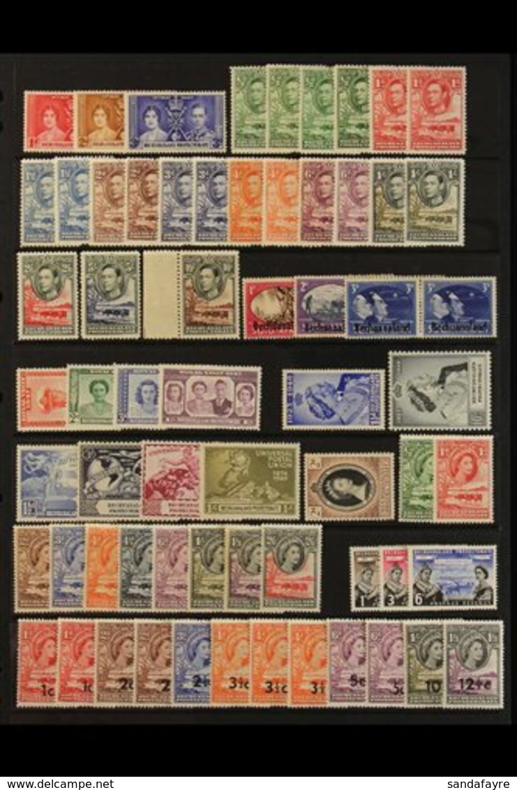 1937-65 MINT COLLECTION Includes 1938-52 KGVI Defins Set Plus Various Extra Shades Incl. ½d Light Yellowish Green & Yell - Other & Unclassified