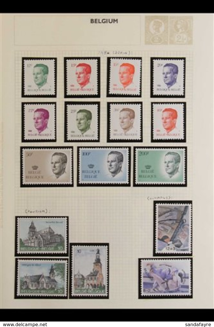 1970-1997 NEVER HINGED MINT COLLECTION. An Extensive, ALL DIFFERENT Collection Presented In Mounts On A Thick Pile Of Al - Other & Unclassified