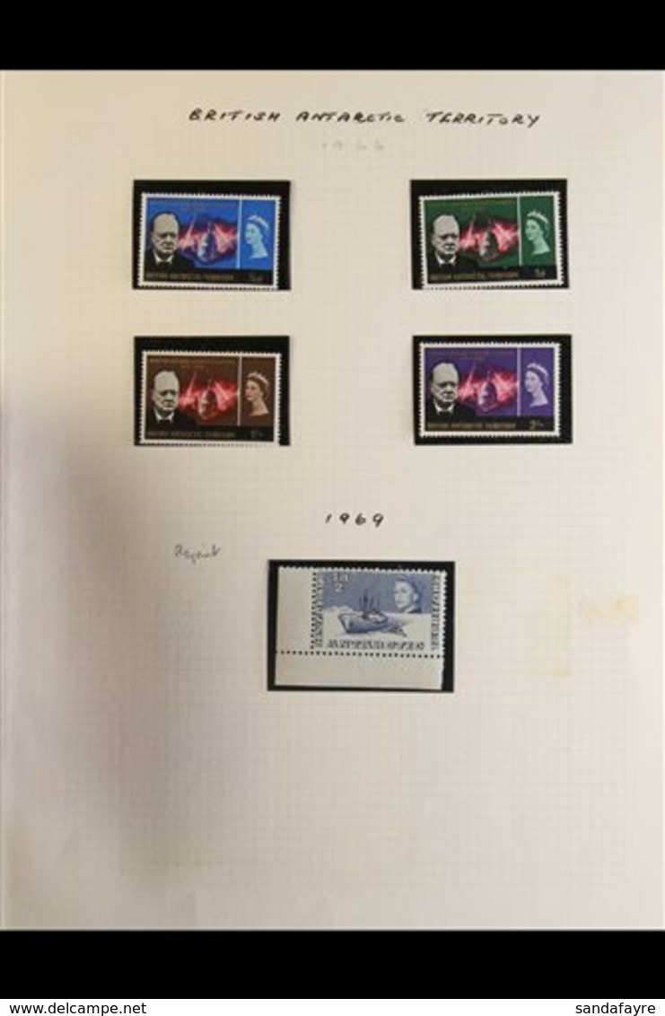 1966-1989 COMPLETE NEVER HINGED MINT COLLECTION In Hingeless Mounts On Pages, All Different With A Few 'extras', COMPLET - Other & Unclassified