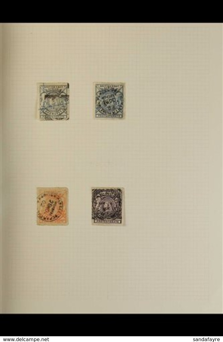 1890-1903 ATTRACTIVE MINT AND USED COLLECTION IN AN ALBUM With 1890-95 Most Values To 5R Both Mint And Used; 1895 (July) - British East Africa