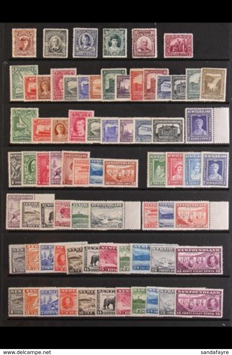1911-37 MINT SELECTION A Fine Mint Selection Presented On A Stock Page That Includes 1911-16 Coronation Range To 15c, 19 - Autres & Non Classés
