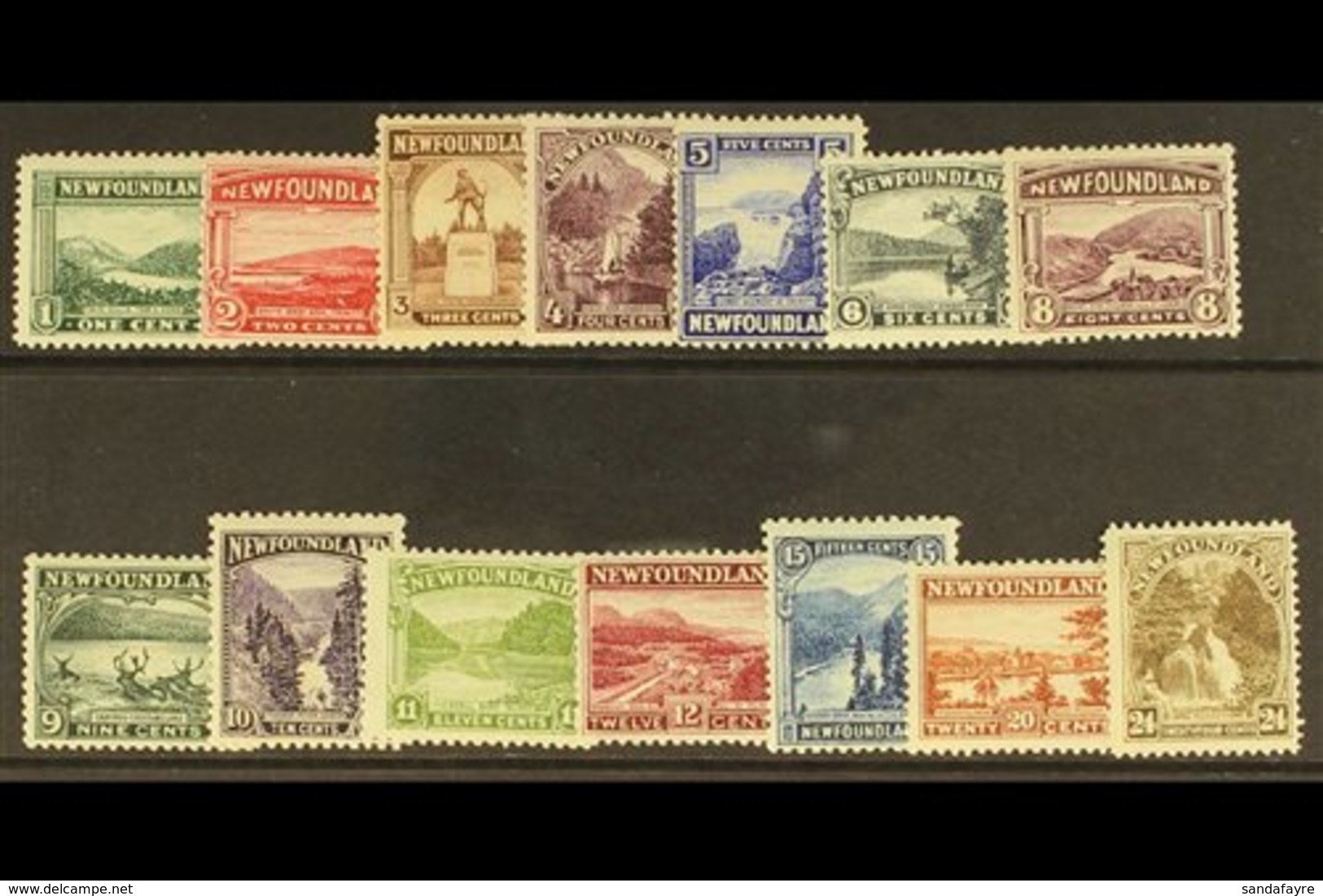 1923 Tourist Publicity Set Complete, SG 149/62, Very Fine And Fresh Mint. (14 Stamps) For More Images, Please Visit Http - Autres & Non Classés