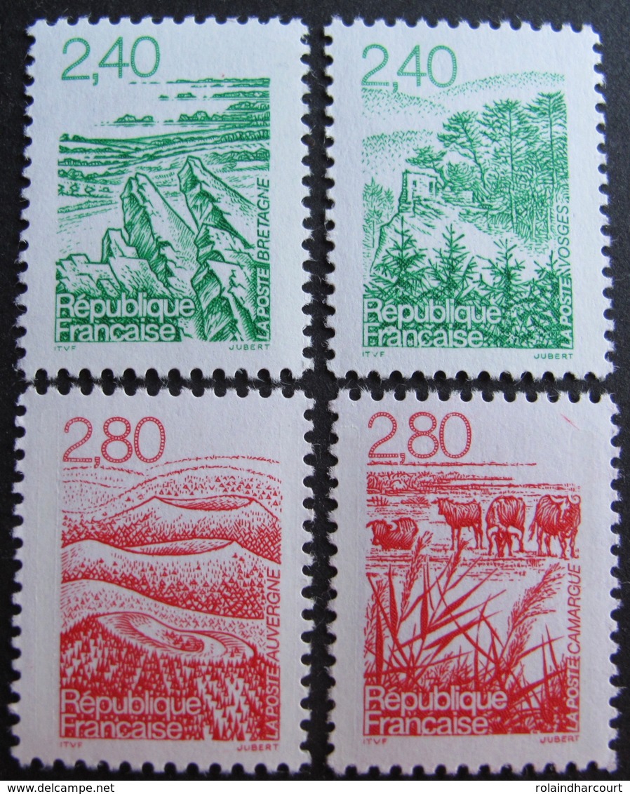 1963 - 1995 - LES REGIONS DE FRANCE (SERIE COMPLETE) - N°2949 à 2952 NEUFS** - Neufs