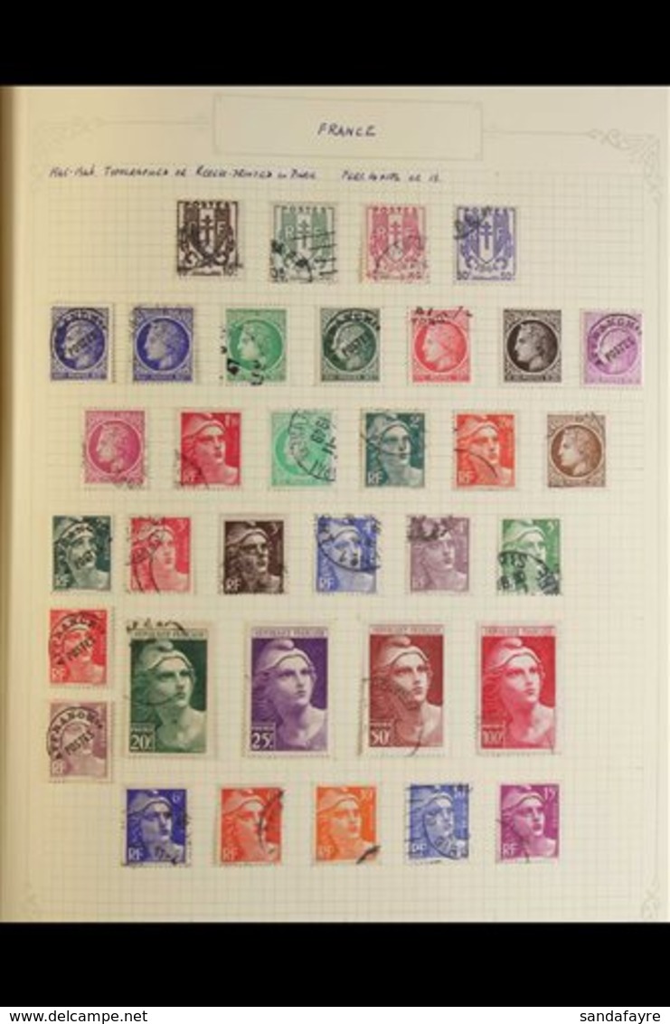 1944 - 1971 EXTENSIVE ALL DIFFERENT COLLECTION An Interesting Mint & Used Collection Presented In An Old Spring Back Bin - Altri & Non Classificati