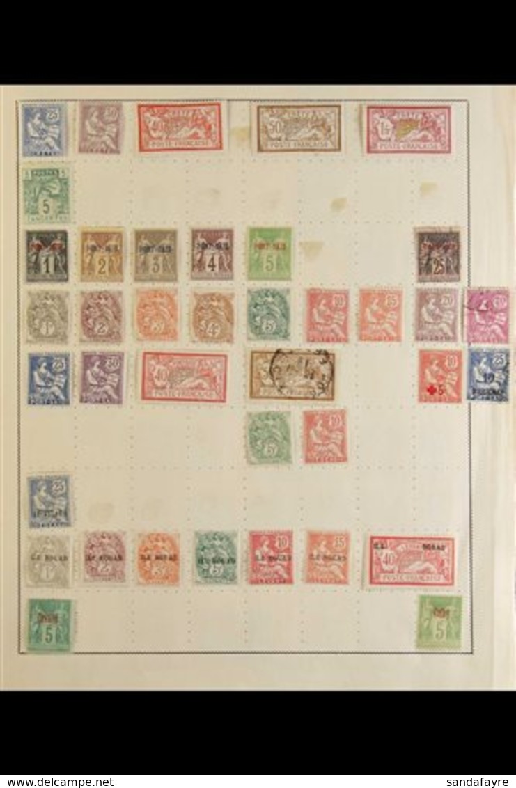 1859-1959 MINT AND USED COLLECTION On Album Pages, Generally Fine And Fresh Condition, With Good French Post Offices (in - Autres & Non Classés