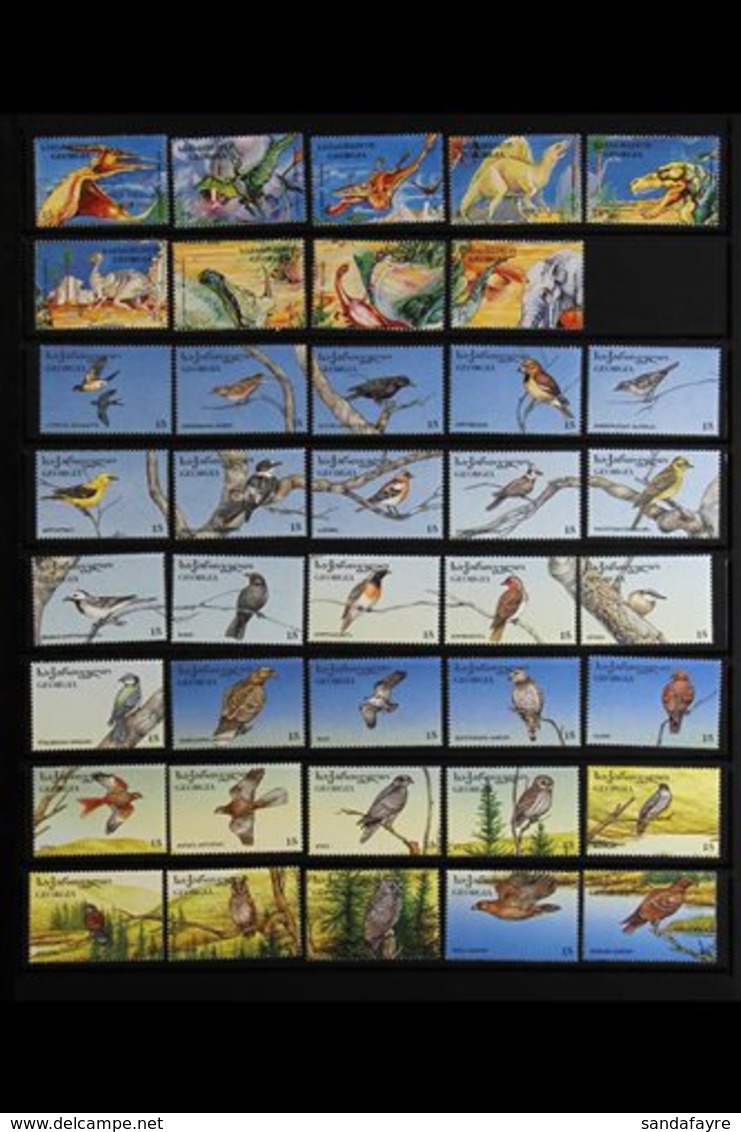 1995-1999 SUPERB NEVER HINGED MINT COLLECTION On Stock Pages, ALL DIFFERENT, Includes 1995 Prehistoric Animals Colour Im - Autres & Non Classés