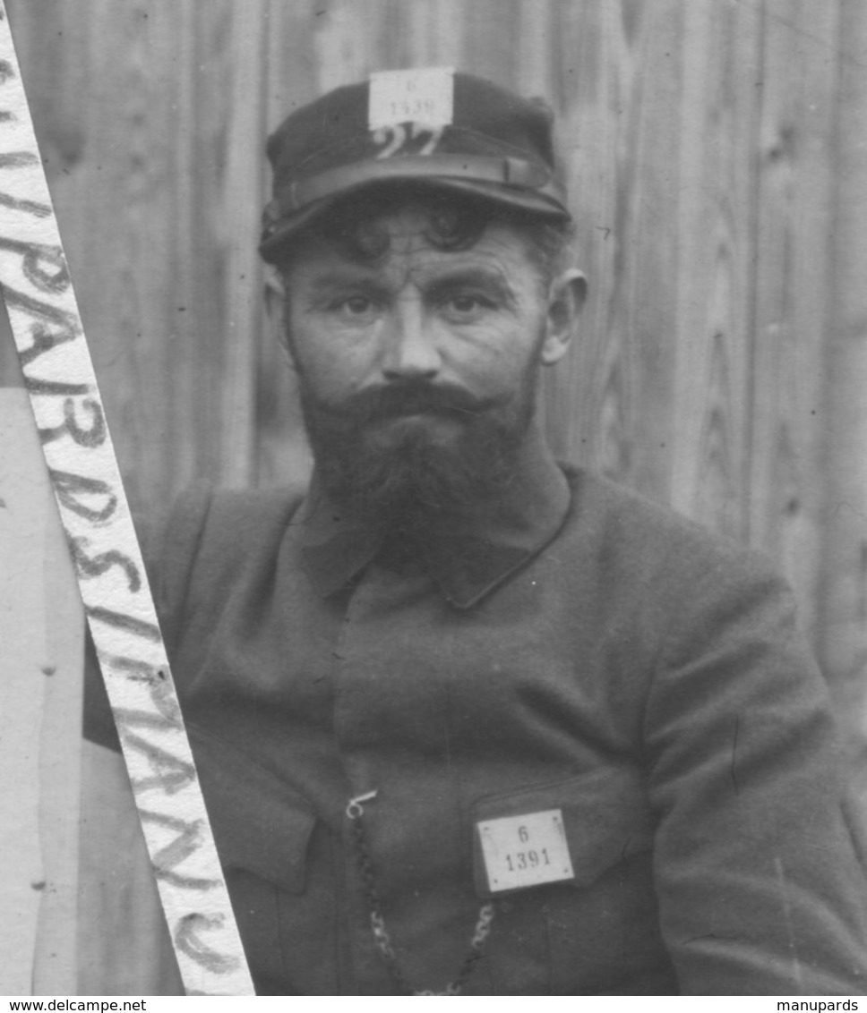 1917 / CARTE PHOTO / PRISONNIER DE GUERRE / ALTEN GRABOW / DESSEIN / ARTISANAT / SAINT CORNEILLE SAVIGNE L' EVEQUE